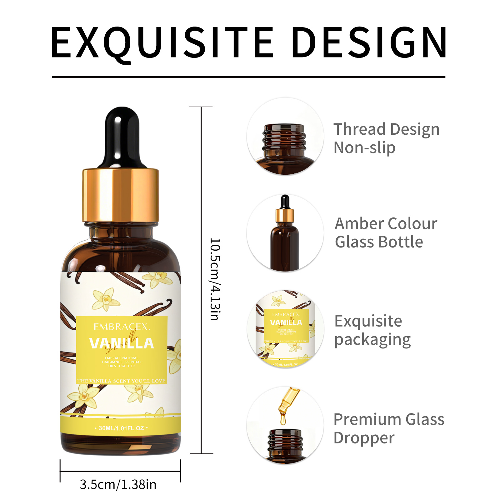 30ml Vanilya Esansiyel Yağları - Candle Making Oil Scents incelemesi ve fiyatı