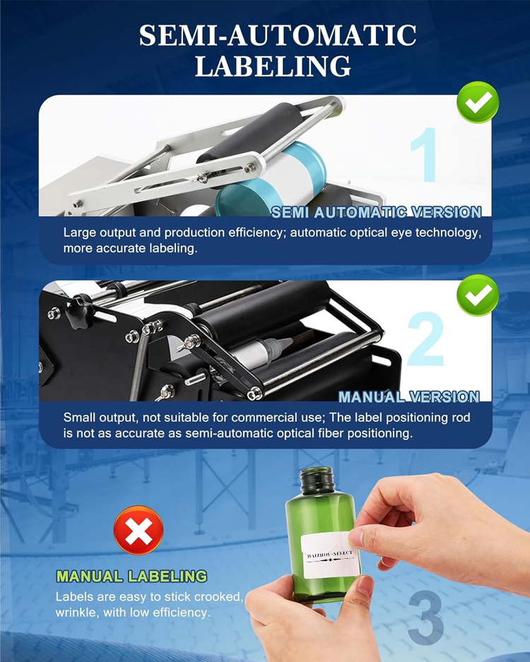 HAIZHOU MT-50 Yarı Otomatik Yu - Label Sticker Round incelemesi ve fiyatı